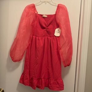 Altard State fuchsia mini dress